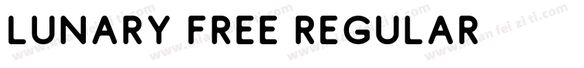 LUNARY free Regular字体转换